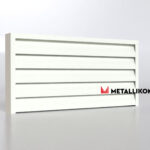Ламели для забора жалюзи Luxe Л RAL 9010 – покрытие матовое, толщина 0,45 мм в Луганске | фото 4