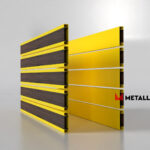 Планкен для забора Printec под дерево 120 mm RAL 1018 – покрытие порошковое, толщина 0,45 мм в Луганске | фото 3