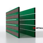 Планкен для забора Printec под дерево 120 mm RAL 6002 – покрытие порошковое, толщина 0,45 мм в Луганске | фото 4