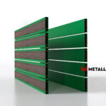 Планкен для забора Printec под дерево 120 mm RAL 6010 – покрытие полиэстер, толщина 0,45 мм в Луганске | фото 4