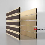 Планкен для забора Printec под дерево 120 mm RAL 1015 – покрытие матовое, толщина 0,45 мм в Луганске | фото 3